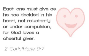 Cheerful giver- Gospel Corner Online
