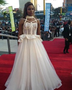 Some were not convinced by this dress, but we feel Actress Jessica Nkosi slayed it