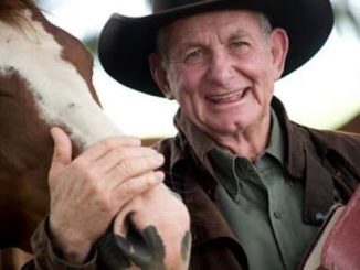 Angus Buchanan in his Farm