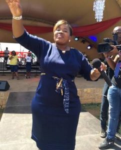 Lebo Sekgobela on Stage