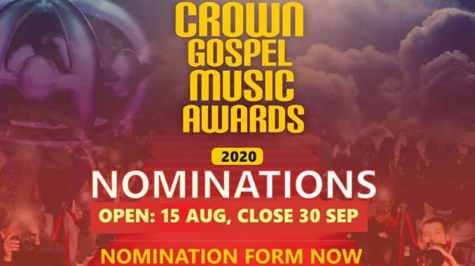 Crown Gospel Music Awards Nominations 2020