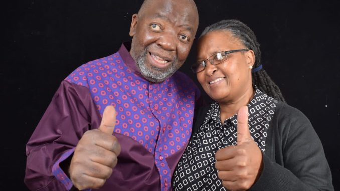 Jerry Mofokeng Makhetha and wife Claudine Jerry Mofokeng Mathetha In Love & Intimate